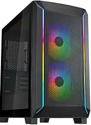 Корпус Fara FA312Z-BG без БЖ 2xUSB3.0 2x140мм ARGB VGA 365мм LCS ready TG Side Pane SilverStone teh0018928
