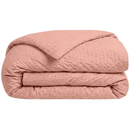 Підковдра двоспальна Cosas Sakura з текстурованої бавовни 175х210 см (153WaffleCottonRose_175q)
