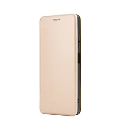 Чехол-книжка для ZTE Blade A56 4G, G-Case, золотой, кожаный чехол-книга из экокожи (PU) и TPU, с магнитом, с подставкой и вместительным кардхолдером, противоударный, защита всего корпуса, ArmorStandart (ARM89031)