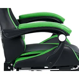 Геймерське крісло GT Racer X-2323 Black/Green [122609] - мініатюра 9
