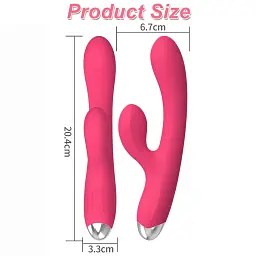 Жіночий вібратор Кролик G Spot Вібратор 10 потужних режимів для жінок Стимулятор Секс-іграшка для жінок - мініатюра 2