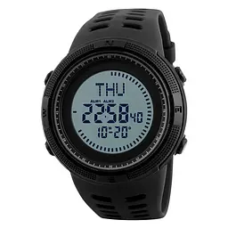 Годинник чоловічий спортивний з компасом Skmei 1254 Compass (Чорний)