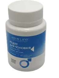 Фітокомплекс New Life Рецепт для чоловіків 60 таблеток - мініатюра 3