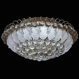Люстра стельова Brille кришталева LED E14 40W NW Glass (BCL-396S/7) - мініатюра 3