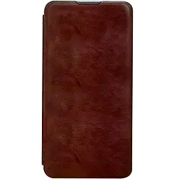 Шкіряний чохол-книжка Epik Belora для Samsung Galaxy A35 Marsala