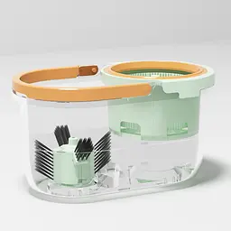 Швабра з віджимом та відром Magician Spin Mop (CM002) - мініатюра 2