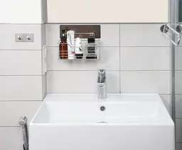 Полиця FABRIKA LOW самоклейкій стрічці, Ш21.5хГ9.5хВ12 - мініатюра 7