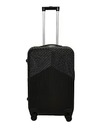 Валіза середня M ABS-пластик Sky 306 67×42×27см 75л Чорний