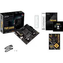 Материнська плата Asus TUF Gaming A520M-PLUS II sAM4 A520 4xDDR4 HDMI DVI D-Sub mATX - мініатюра 2