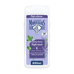 Гель для душу Le Petit Marseillais Night Ritual Меліса і лаванда 650 мл (3574661862163)