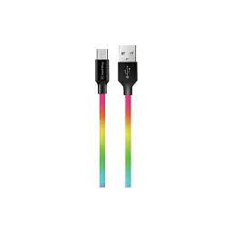 Дата кабель USB 2.0 AM to Micro 5P 1.0m multicolor ColorWay (CW-CBUM017-MC) - мініатюра 2