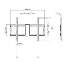 Кронштейн Gembird WM-80F-01 - миниатюра 2