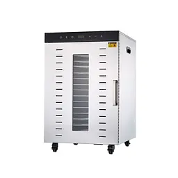 Дегідратор сушарка комерційний Food Dehydrator SS - 16H для овочів фруктів м'яса грибів 16 лотків 1500Вт - мініатюра 3