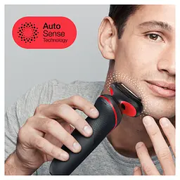 Електробритва Braun Series 5 51-R1000s BLACK / RED - мініатюра 4