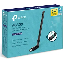 Wi-Fi адаптер TP-Link Archer T2U Plus [116699] - мініатюра 3