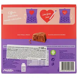 Цукерки Milka із молочного шоколаду з горіховою начинкою 110 г (832865) - мініатюра 2