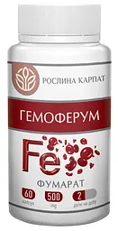 Гемоферум 60 таблеток Рослина Карпат