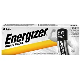 Батарейка Energizer Industrial AA/LR06 10шт (4504)