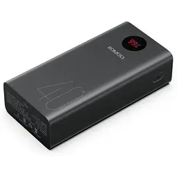 АКБ зовнішній портативний Romoss PEA40 40000mAh 18W (PEA40-112-2A45) чорний - мініатюра 5