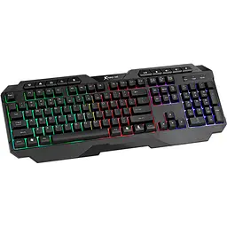 Клавіатура XTRIKE ME KB-306 Black (KB-306UA) [102859] - мініатюра 2