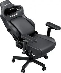 Ігрове крісло Anda Seat Kaiser 4 V2 Elegant Black PVC Size XL (AD12YDDC-XLL-20-B-PV/C-03) - мініатюра 5