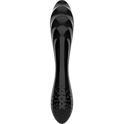 Скляний дилдо Satisfyer Dazzling Crystal 1 (Black) - мініатюра 2