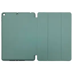 Чохол-книжка CDK для Apple iPad 10.2" 8gen 2020 екокожа/силікон Smart Case cлот стилус (011189) green - мініатюра 4