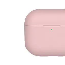 Чохол Blueo Liquid Silicone Case + Carbine для Apple AirPods 3 Pink [64694] - мініатюра 2