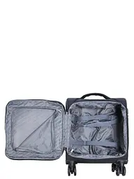 Валіза міні XS тканинна з розширенням Snowball 21504 48×35×21см 26+5л Чорний - мініатюра 9