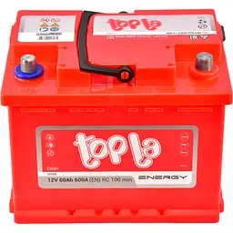 Акумулятор автомобільний Topla 60 Ah/12V Energy Euro (108 060) - мініатюра 5