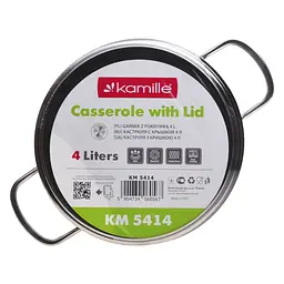 Каструля Kamille KM-5414 4,0 л - мініатюра 9
