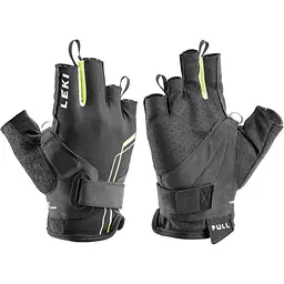 Рукавиці Leki Nordic Breeze Shark Short 8 Чорний/Жовтий (1052-649 703303 080)