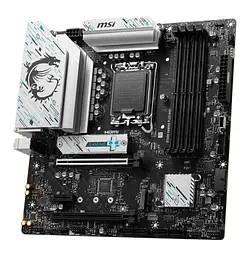 Материнська плата LGA1700, MSI B760M GAMING PLUS WIFI, B760, 4xDDR5, Int.Video(CPU), 4xSATA3, 2xM.2, 2xPCI-E 4.0 x16, 1xPCI-E 3.0 x1, ALC897, RTL8125BG, WiFi 6E, Bluetooth 5.3, 9xUSB3.2/6xUSB2.0, 2xHDMI/2xDP, Micro ATX - мініатюра 3