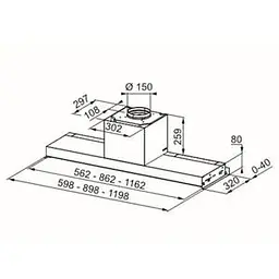 Витяжка вбудована Franke Style Pro FSTPRO 908 X (305.0522.797) - мініатюра 3