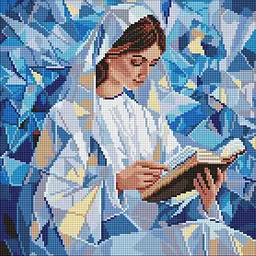 Алмазна мозаїка Тихе чтиво AMO8231 40х40 см