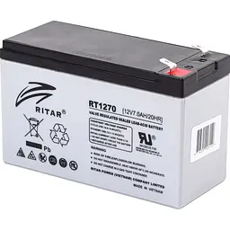 Акумулятор Ritar AGM 12V (12V/7Ah/84Wh) (RT1270) [125662]