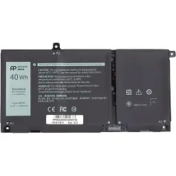 Акумулятор PowerPlant для ноутбуків DELL Inspiron 5402 (JK6Y6) 11.4V 3500mAh (NB441761) - мініатюра 2