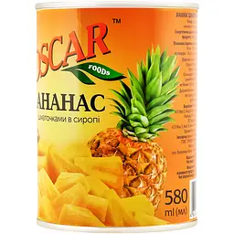 Уцінка. Ананаси Оscar шматочками 580 мл (231870)  - мініатюра 3