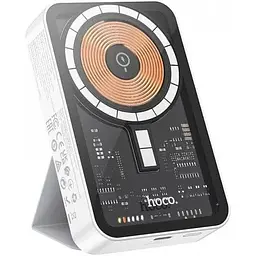 Універсальний акумулятор Hoco Transparent discovery edition magnetic fast charge power bank Q10A 10000mAh 000009159-up - мініатюра 2