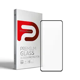 Захисне скло для Infinix Hot 11s X6812B/11s NFC, Full Glue, 2.5D, на весь екран, глянцеве, загартоване 9H, повне проклеювання по всій поверхні, з чорною рамкою, протиударне, ArmorStandart (ARM62085)