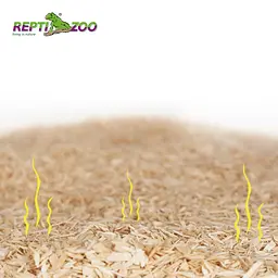 Субстрат з тополі Repti-Zoo Aspen Snake Bedding 2,4 л (SB001) для змій та копаючих рептилій - мініатюра 3