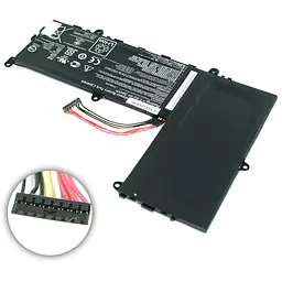 Акумулятор для ноутбука Asus C21N1414 (X205TA, F205TA series) 7.6V 4900 mAh 38Wh Black (0B200-01240000) - мініатюра 2