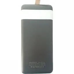 Павербанк Smart Power Bank з екраном та ліхтариком 60000 mAh Black (11233) - мініатюра 3