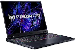 Ноутбук Acer Predator Helios 16 PH16-72 16' WQXGA, Intel i9-14900HX, 32GB, F1TB, NVD4070-8, Lin (NH.QR9EU.001) - мініатюра 2