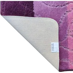 Набір килимків для ванної Vezzer Avangartline 50x80 та 50x40 см рожевий (VZAS05241) - мініатюра 3