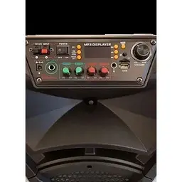 Акумуляторна акустична система Kimiso QS-A1505 колонка валіза 150Вт USB SD FM радіо Bluetooth мікрофон ДК (QS-A1505) - мініатюра 6