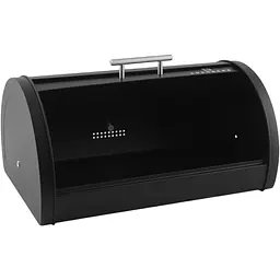 Хлібниця з нержавіючої сталі Edenberg 38.5x27x19 см чорна EB-133 - мініатюра 3
