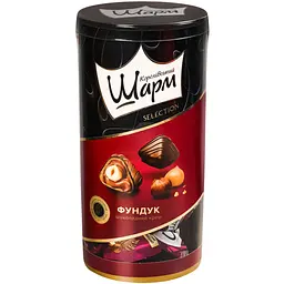 Цукерки АВК Королівський Шарм цілий фундук і шоколадний крем 235 г (852901) - мініатюра 2