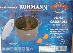 Каструля з мармуровим покриттям Bohmann BH 7351-24 см 5,7 л - мініатюра 7