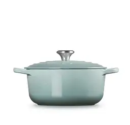 Каструля із кришкою Le Creuset Signature Cast Iron Round Casserole 21177207174430 20 см 2.4 л морська сіль - мініатюра 3